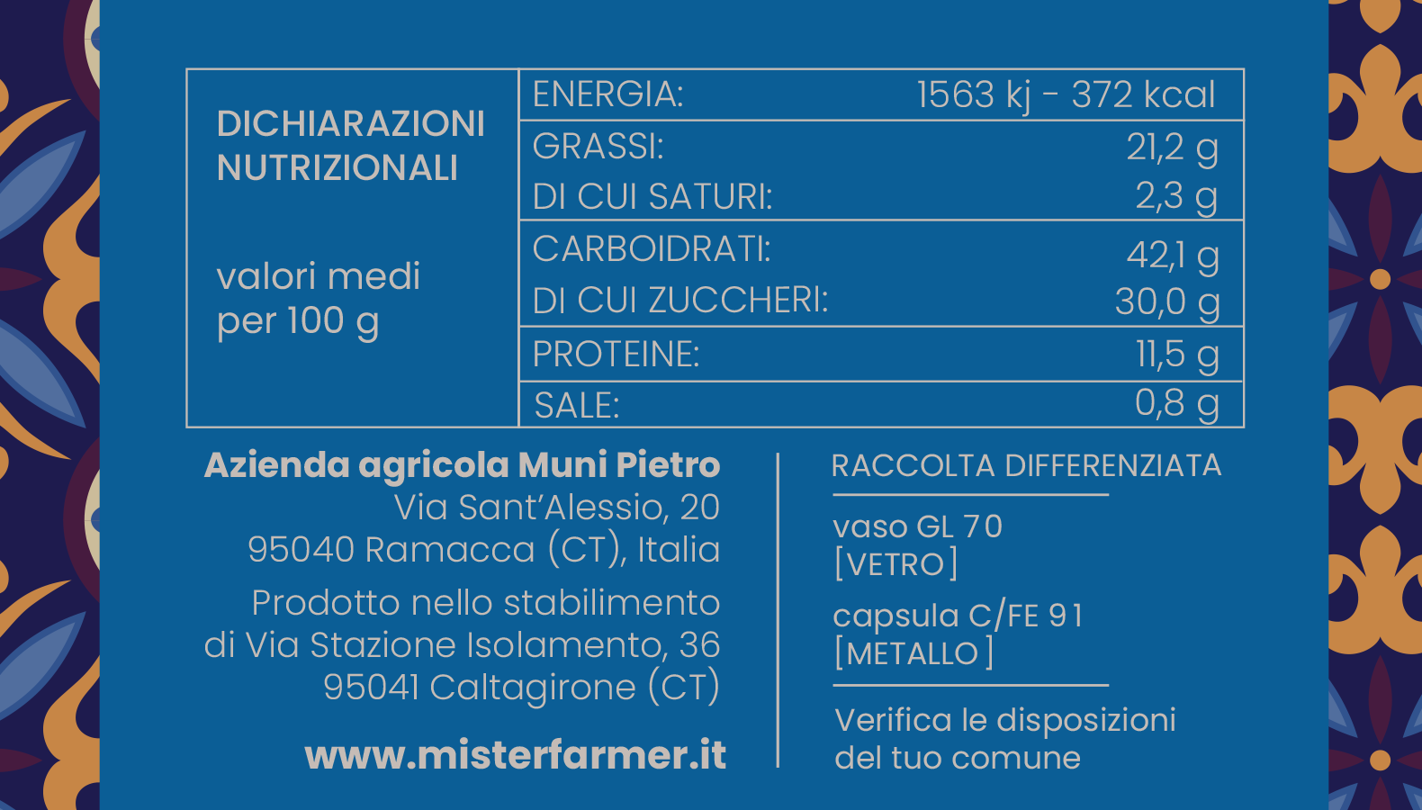 Pesto di Zio Pietro 180 g